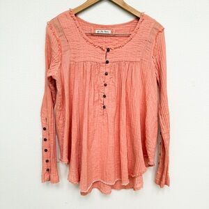 Free People We The Free Boho Blouse Size S